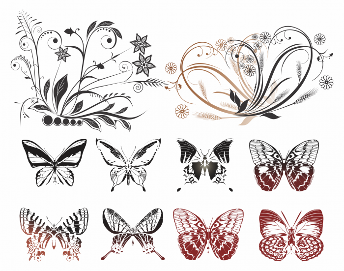butterfly clip art 